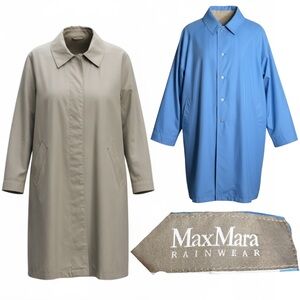 MaxMara Rainwear Reversible Raincoat